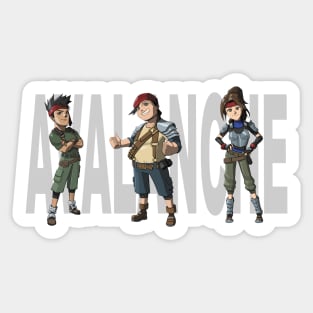 AVALANCHE Sticker